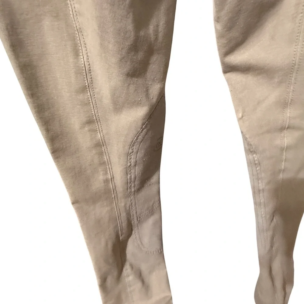 Ovation Riding Breeches Equestrian Pants‎ Kids 14 Plus Tan Beige Excellent